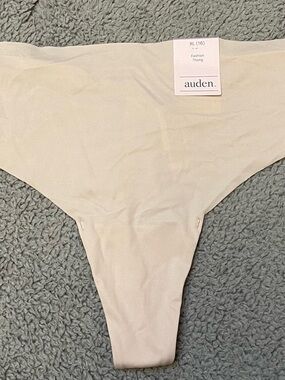 Auden Beige Seamless Thong